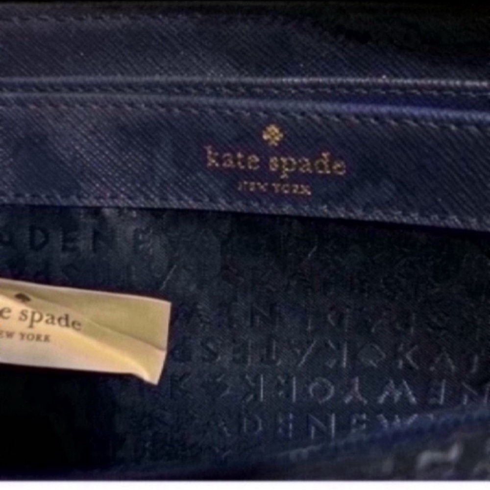 Kate Spade Dark Blue Wallet - Picture 5 of 7